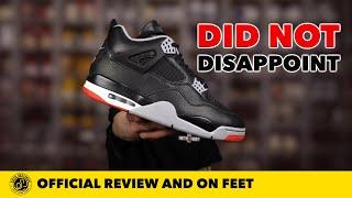 Early Sneaker of the Year Contender? Air Jordan 4 'Bred Reimagined' In Depth Review and On Feet!