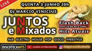 Live DJ Marcio Vinicius  ! Hits e Flash Back 70 80 90 e 2000 ! R&B, House, Disco e Freestyle ! Pt.2