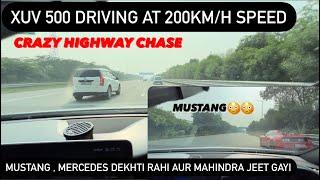 XUV 500 DRIVING AT 200KM/H..CRAZY HIGHWAY HYPER DRIVING