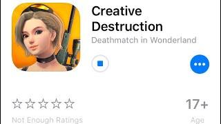 Download creative destruction on iOS available now at AppStore