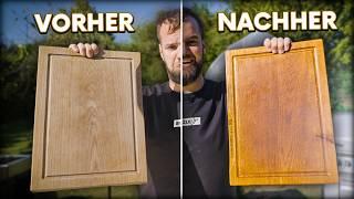 DEIN SCHNEIDEBRETT wird WIE NEU in nur 5 Minuten!