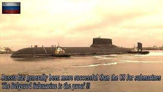 Belgorod nuclear submarine carrier with Poseidon nuke drones to serve in Pacific!