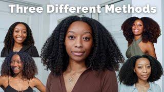 My Wash N Go Routines | How I Achieve Any Look I Want