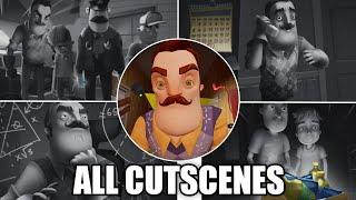 HELLO NEIGHBOR: Nicky's Diaries ALL CUTSCENES (FULL MOVIE)