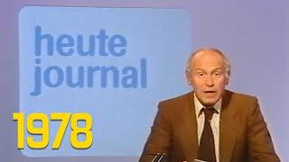 ZDF Programmhinweis und Beginn des heute-journals (12.12.1978)