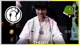 TheShy just Laughing after dying 4 times in 5mins