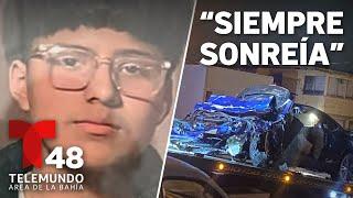 Madre hispana llora la muerte de joven que habría sido chocado por conductor ebrio en Richmond