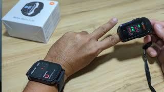 Redmi Watch 5 Lite - SpO2 Monitor, Heart Rate Monitor Compared with Finger Tip Pulse Oximeter