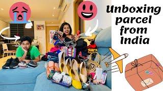 Couple Fun Vlog Tamil | Unboxing Parcel from India | Senthil and Sanghavi