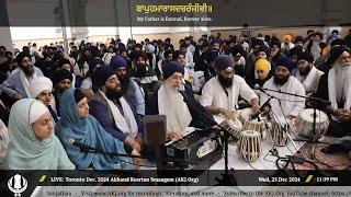 022 Bhai Harpreet Singh Jee Toronto at WednesdayPM Toronto Dec 2024 Annual Akhand Keertan Smaagam