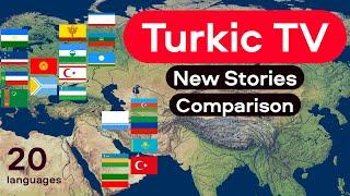 Turkic Languages News Stories (Female Presenters)