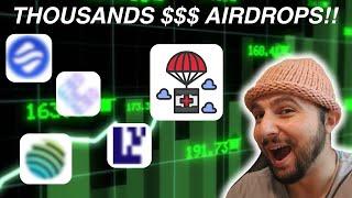 Best Airdrops for October 2024! Thousands of $$ of Crypto | FINANCIAL FREEDOM