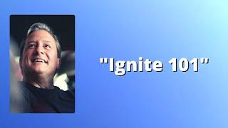"Ignite 101" Members' Forum with Jim Poole