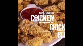 Baked Parmesan Chicken Bites | Chicken Bites | Baked Chicken | Parmesan Chicken | Parmesan