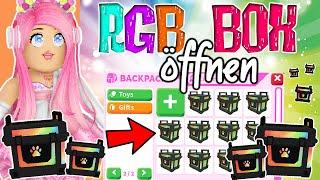 ich ÖFFNE meine 1️⃣. RGB BOX  TÄGLICHE AUFGABEN UPDATE  Adopt Me! Roblox DEUTSCH