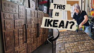 IKEA KALLAX HACK: make it lego inspired but *sophisticated* | Love It or Thrift It | DIY DANIE