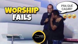 TOP 10 - WORSHIP FAILS  #20 - Os Maiores Micos do Mundo Gospel