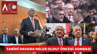 Ümit Özdağ'ın Bomba Destek Açıklaması!  CHP'liler Kılıçdaroğlu İçin Adliyede Büyük İzdiham Yarattı!