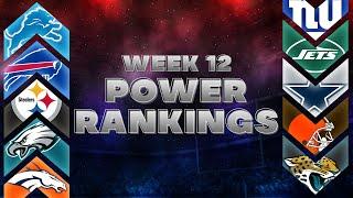 NFL Week 12 Power Rankings