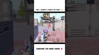 ‍ One Nade  Of NadeGod Is Enough For Squad ! #bgmi #shorts #toxxicgaming #zeltrax #bgmi
