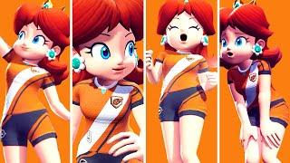 Mario Strikers Battle League - All Daisy Animations