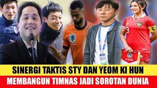 Sinergi Taktis STY Dan Yeom Ki Hun Bangun Timnas Indonesia Jadi Sorotan Dunia