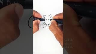 Easy drawing idea for kids #kids step by step art #toddlers