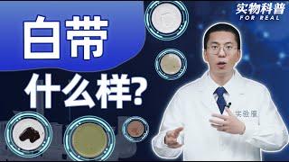 【硬核实物科普】白带到底是什么样？