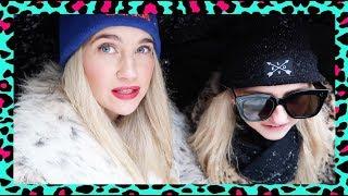 INSTA FOTO MAKEN IN SNEEUW IS EEN HEL | BLONDE TIGERS - VLOG #281