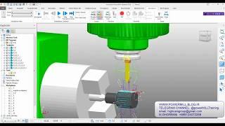 4 AXIS INDEX MACHINING IN POWERMILL 2018