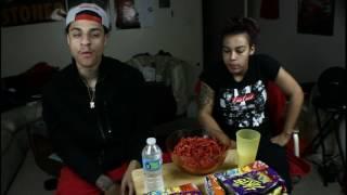 HOT CHEETOS AND TAKIS CHALLENGE! || YICReacts & Michelle