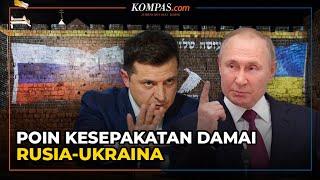 15 Poin Kesepakatan Damai Rusia-Ukraina, Apa Isinya?