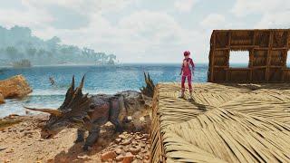 ARK Survival Ascended Mighty Morphin Power Rangers Gameplay Part 10 4k test