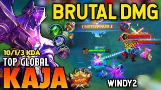 KAJA BEST BUILD 2022 | TOP GLOBAL KAJA GAMEPLAY | MOBILE LEGENDS