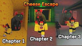 How to clear Cheese Escape Chapter 1 2 3 [Full Walkthrough] Roblox Gameplay