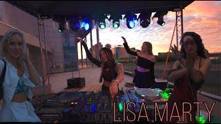 Lisa Marty| Sunrise party. Melodic Techno; Afro House; Indie Dance 4K