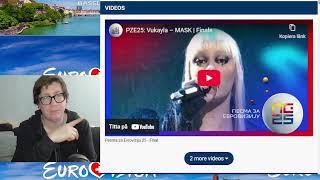 Vukayla - "Mask" - LIVE - Pesma za Evroviziju 25 #reaction #esc2025 *My WINNER - also robbed*