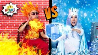 Extreme Hot VS Cold Room Challenge!