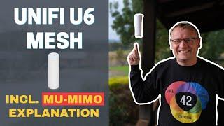 Unifi U6 Mesh - explaining MU-MIMO antennas