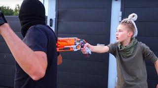 Nerf GUN По ЗАСЛУГАМ им...Снял более 25 БАНДЮГАНОВ...