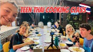 TEENS cooking class in Chiang Mai, Thailand