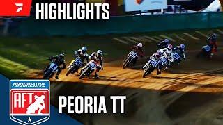 American Flat Track at Peoria TT 7/28/24 | Highlights