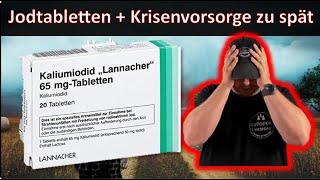 Jodtabletten zur Jodblockade? +++ Krisenvorbereitung jetzt zu spät?