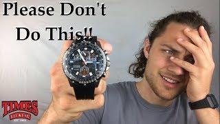 The #1 Most Harmful Mistake People Make With A Citizen Eco-Drive Watch
