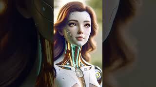 Futuristic Female Robot – Groundbreaking AI Art