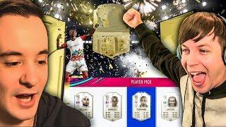 HIS PACK LUCK IS ABSOLUTELY RIDICULOUS!!! FIFA 19 ULTIMATE TEAM PACK OPENING