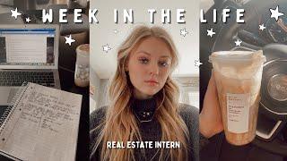 week in the life of a real estate intern !!!!