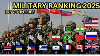 World Military Power Ranking 2025 || Strongest Countries in 2025