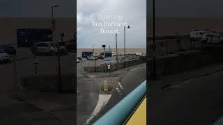 Open top Bus from Portland to Weymouth.