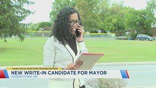 New write-in candidate for mayor in Hagerstown